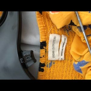 yellow dress from urban. never worn.